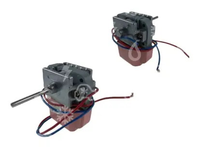 motor ventilátor NO FROST - 8 W, hřídelka 37/45 mm, AEG,vrtule 100mm